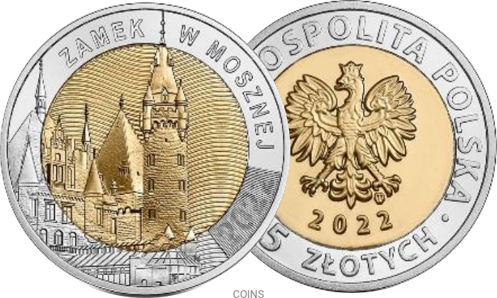 5 zł Zamek w Mosznej - Odkryj Polskę