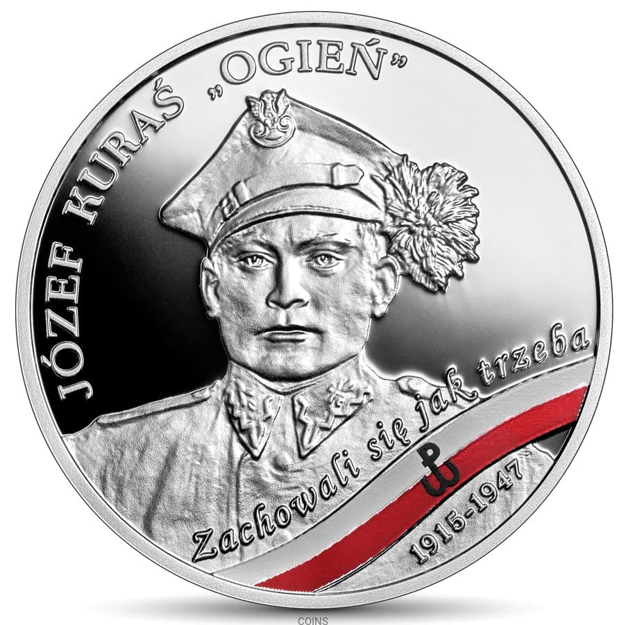 10 zł Józef Kuraś „Ogień”