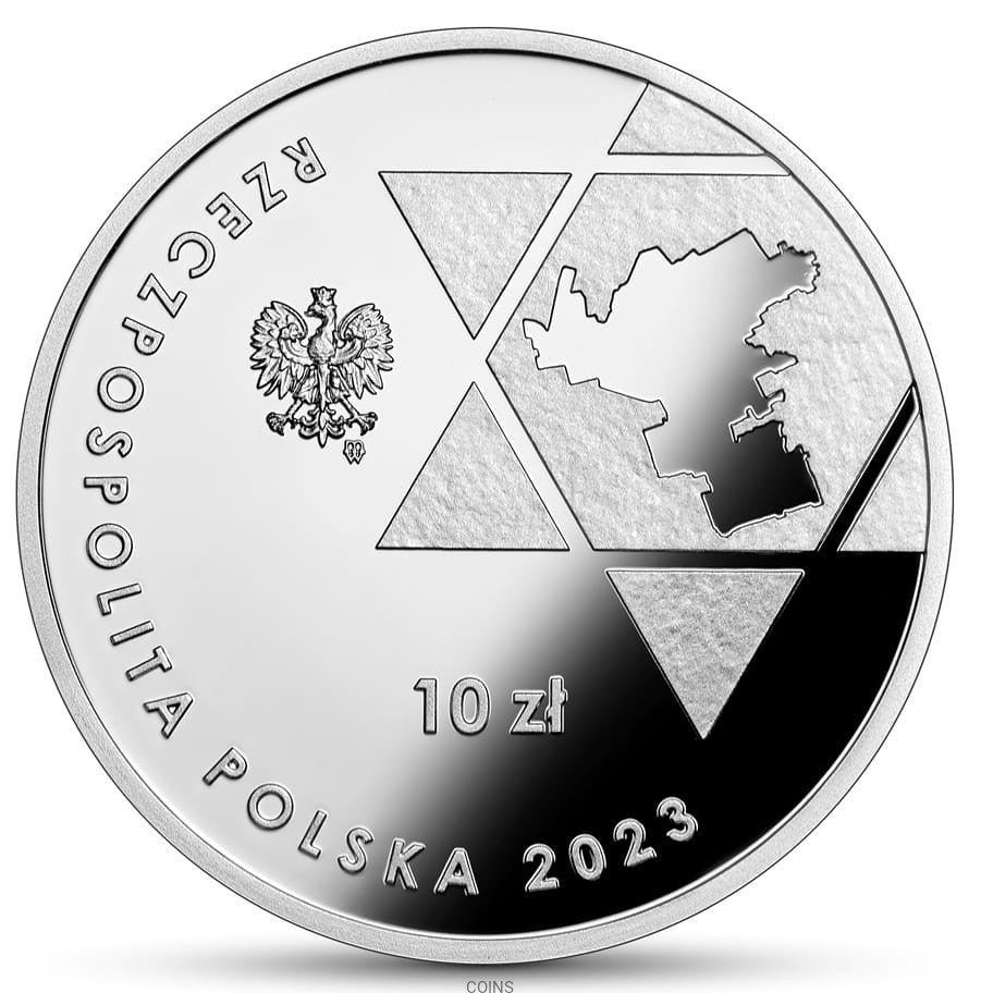 10 zł 80. rocznica wybuchu powstania w getcie warszawskim