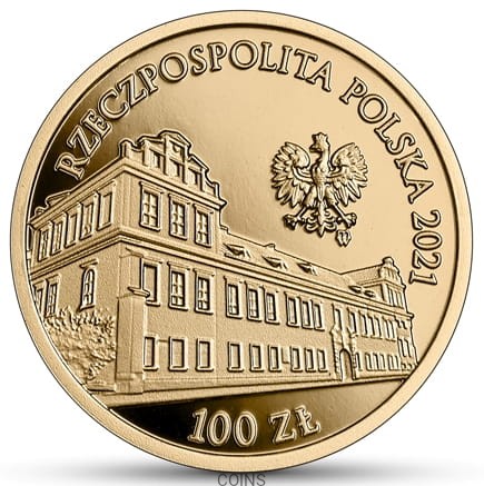 100 zł Pałac Biskupi w Krakowie