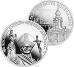 10 zł 100 rocznica urodzin Św. Jana Pawła II 31,10g
