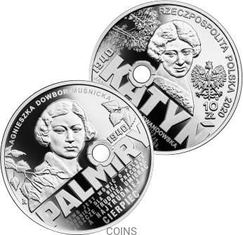 10 zł Katyń – Palmiry 1940