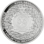 1$ OSTATNIE ŻYCZENIE - WIEDŹMIN BU 1oz Ag999,9