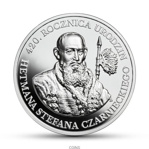 10 zł Hetman Stefan Czarniecki 31,10 g