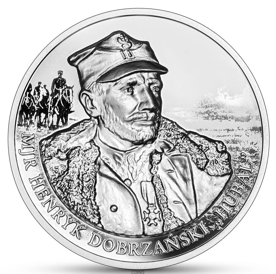 10 zł Mjr Henryk Dobrzański „Hubal” 1oz