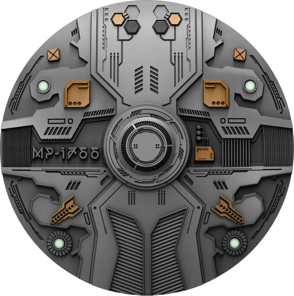 UFO MP-1766 latająca moneta 7oz flying coin
