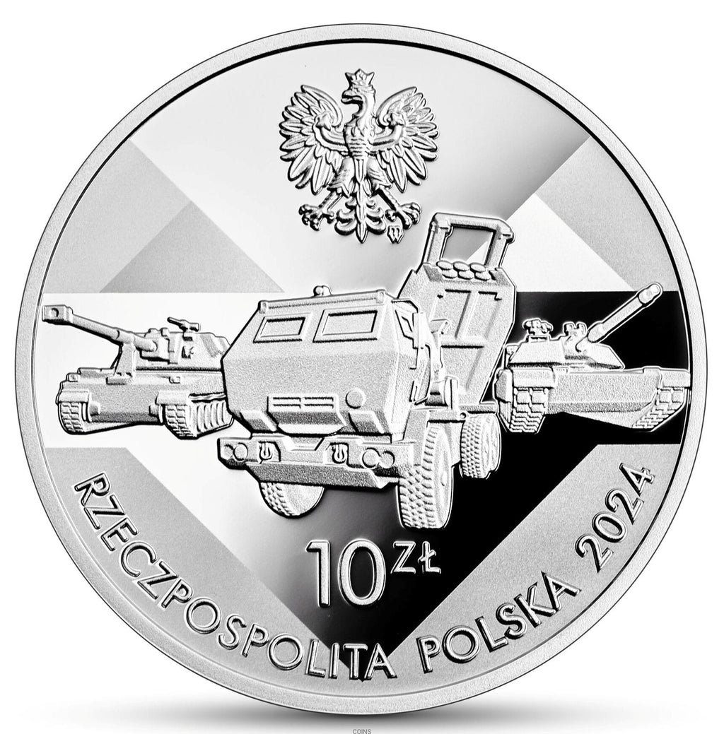 10 zł 25. rocznica wstąpienia Polski do NATO