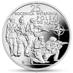 10 zł 25. rocznica wstąpienia Polski do NATO