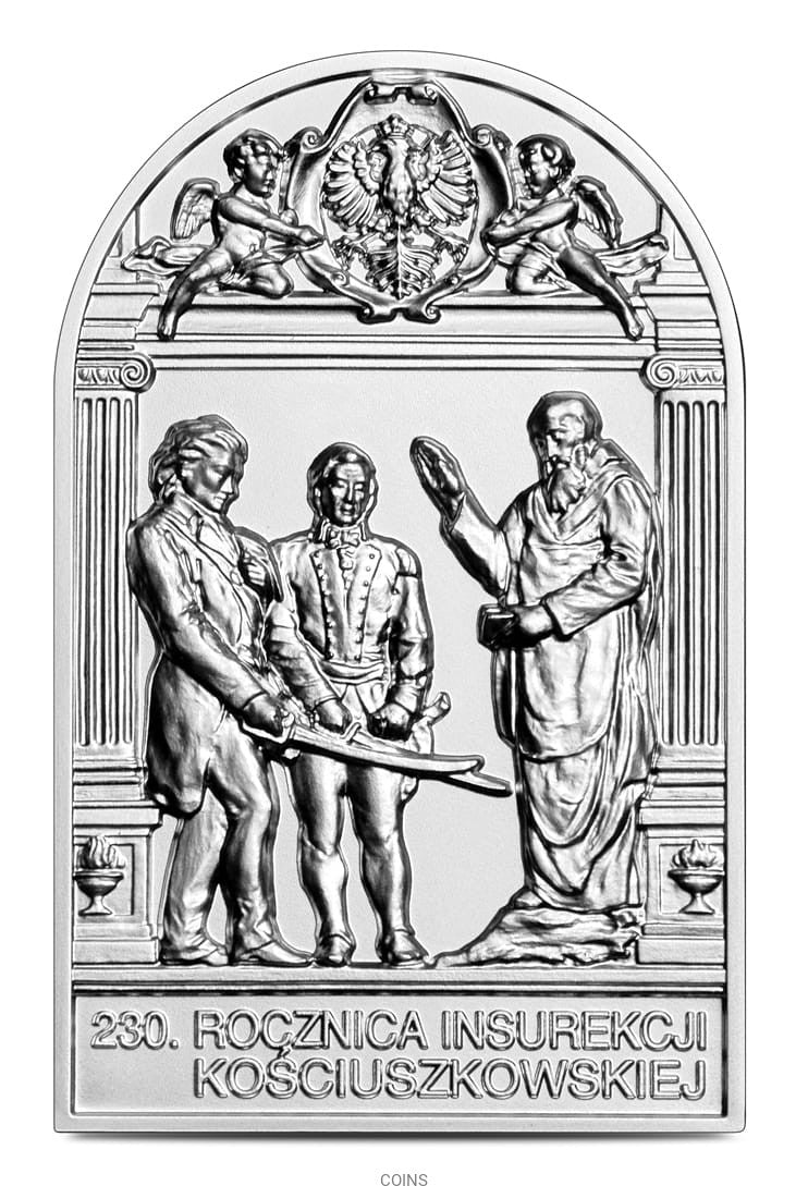 50 zł 230. rocznica insurekcji kościuszkowskiej