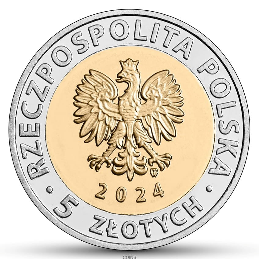 5 zł Opactwo Benedyktynów w Tyńcu