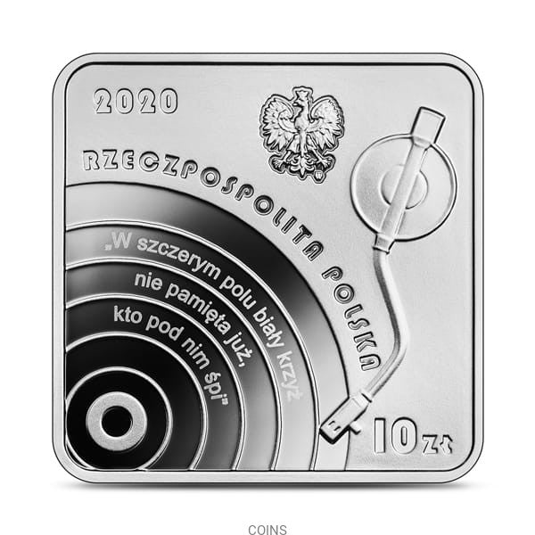 10 zł Krzysztof Klenczon  - kwadrat