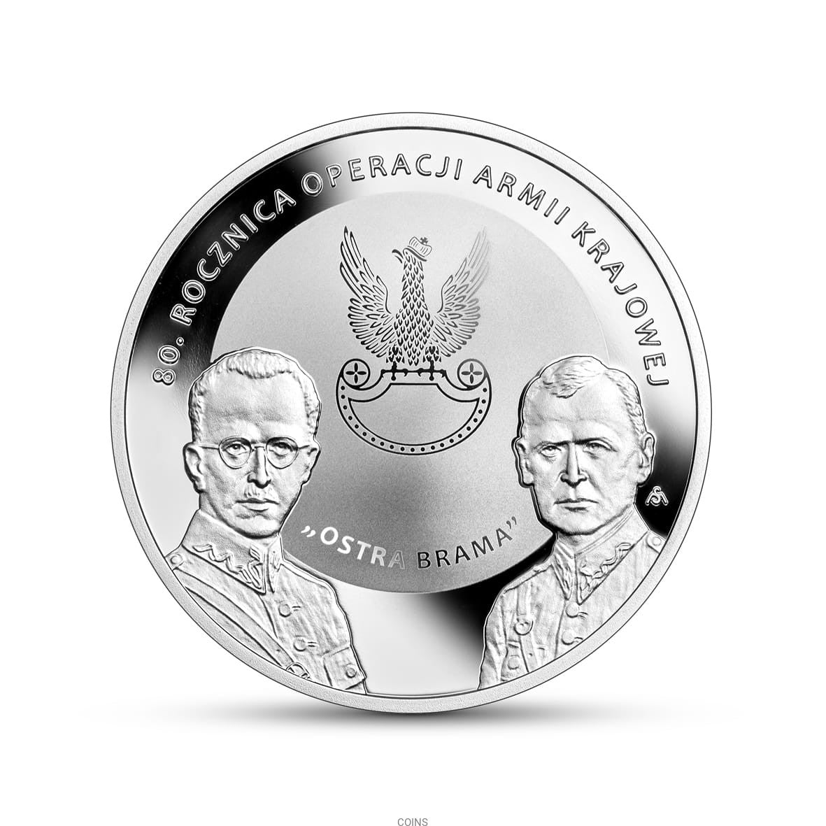10 zł 80. rocznica operacji AK „Ostra Brama”