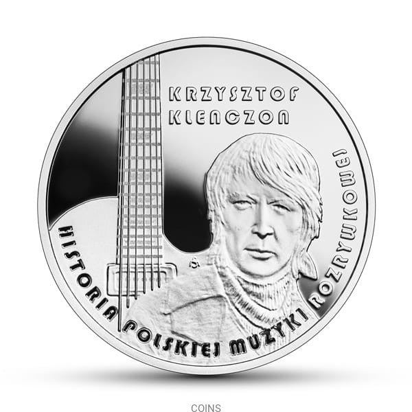 10 zł Krzysztof Klenczon  - okrągła