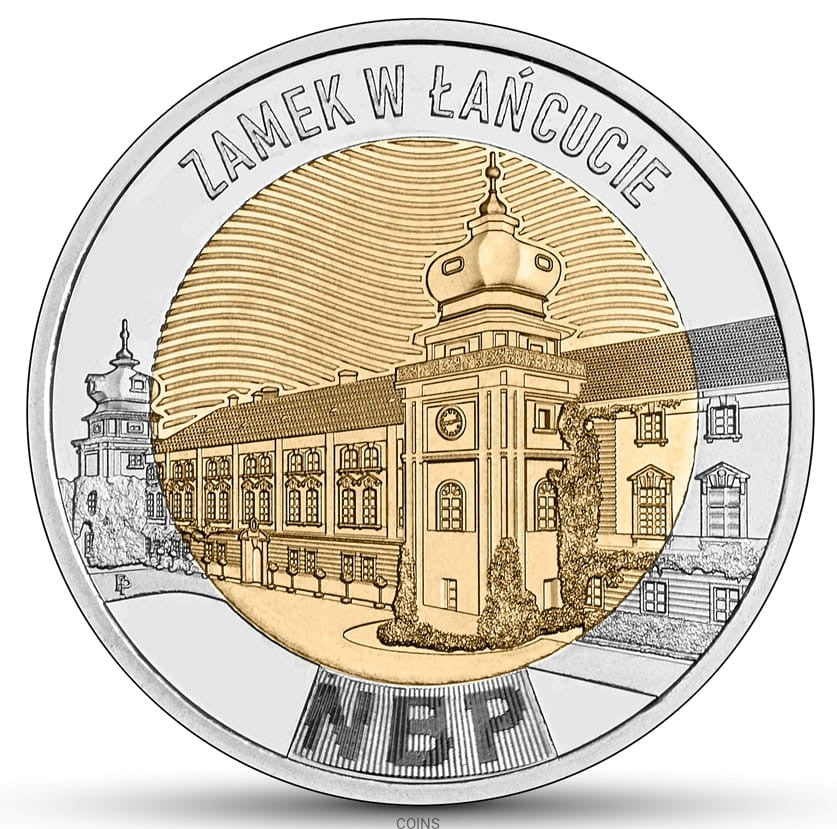 5 zł Zamek w Łańcucie - Odkryj Polskę