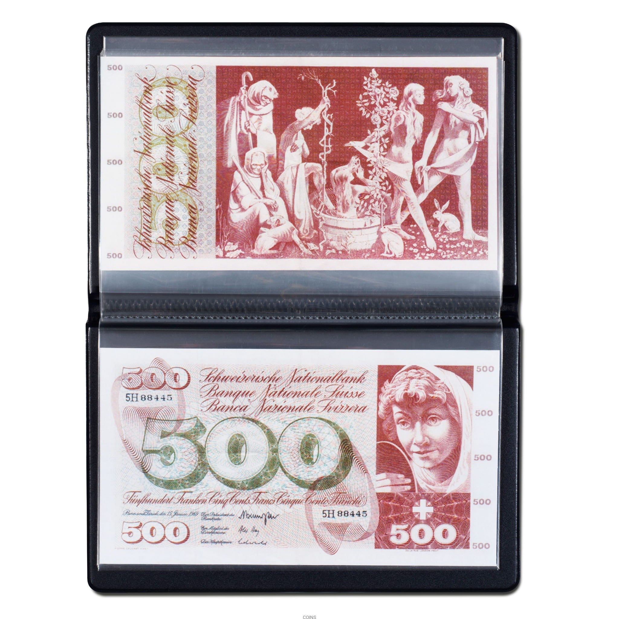 ROUTE 210 Kieszonkowy album na 20 dużych banknotów