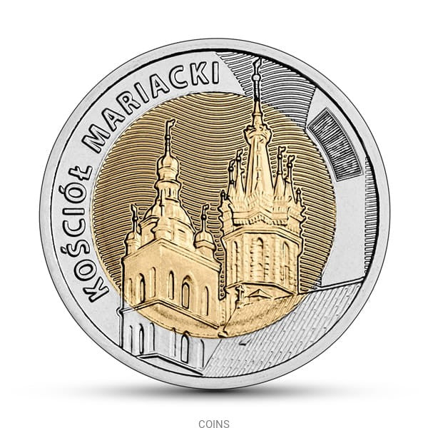 5 zł Kościół Mariacki - Odkryj Polskę