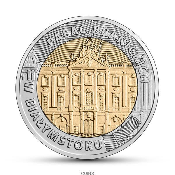5 zł Pałac Branickich w Białymstoku - Odkryj Polskę
