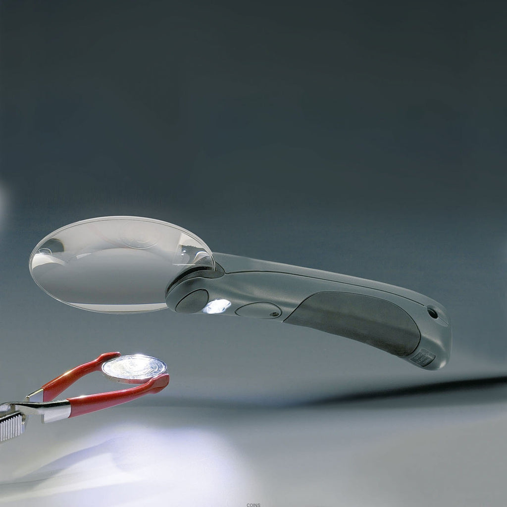 Lupa z podświetleniem LED 2,5x Choparz