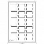 Paleta na monety (format L) 15 kapsli QUADRUM