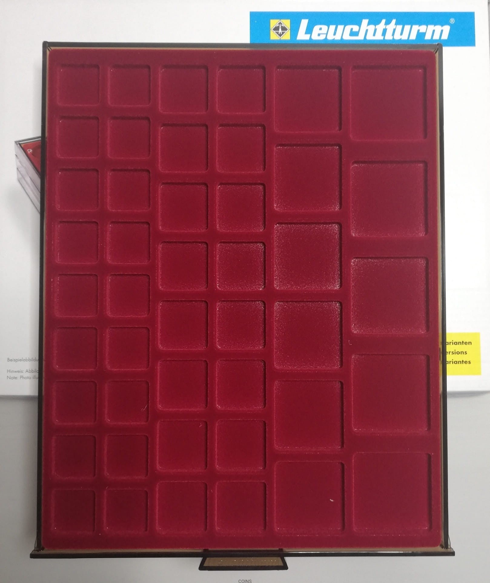 Kaseta MB MIX różne przegródki czerwona