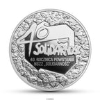 10 zł 40 rocznica NSZZ „Solidarność”