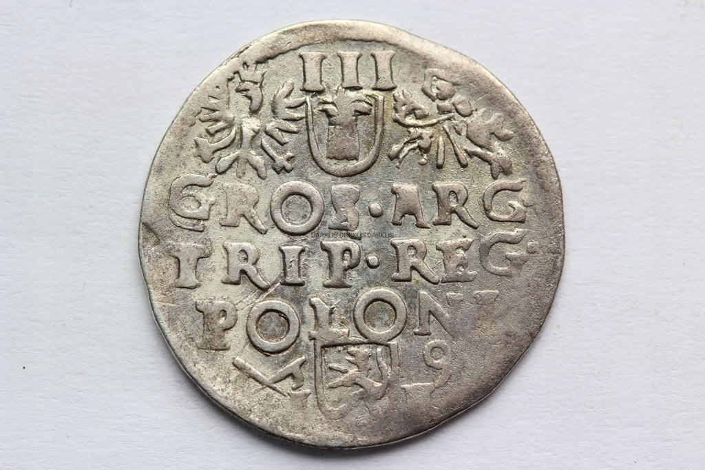 TROJAK POZNAŃ POLSKA 1590 -ZYGMUNT III WAZA ST.3+