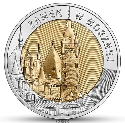 5 zł Zamek w Mosznej - Odkryj Polskę