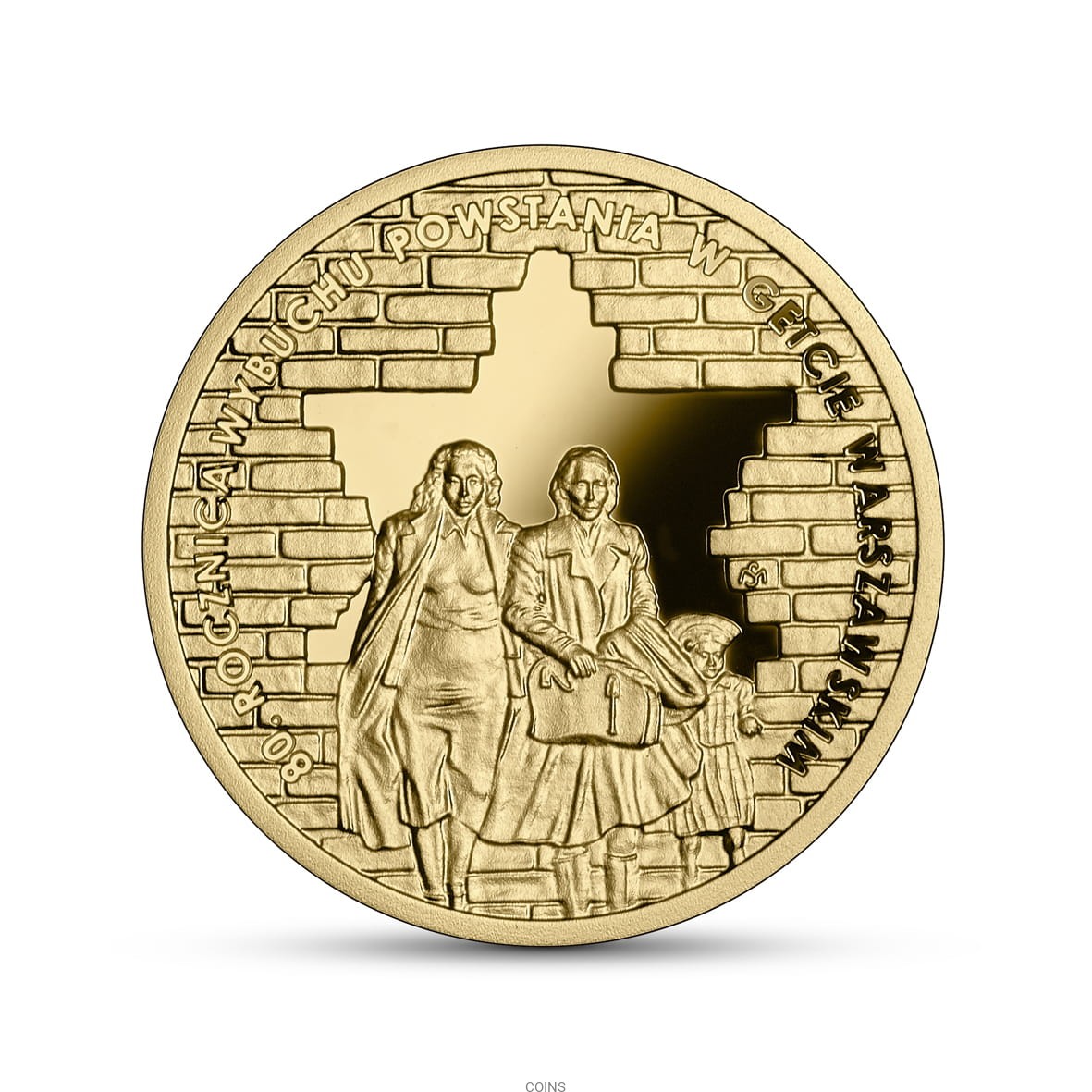 200 zł 80. rocznica wybuchu powstania w getcie warszawskim