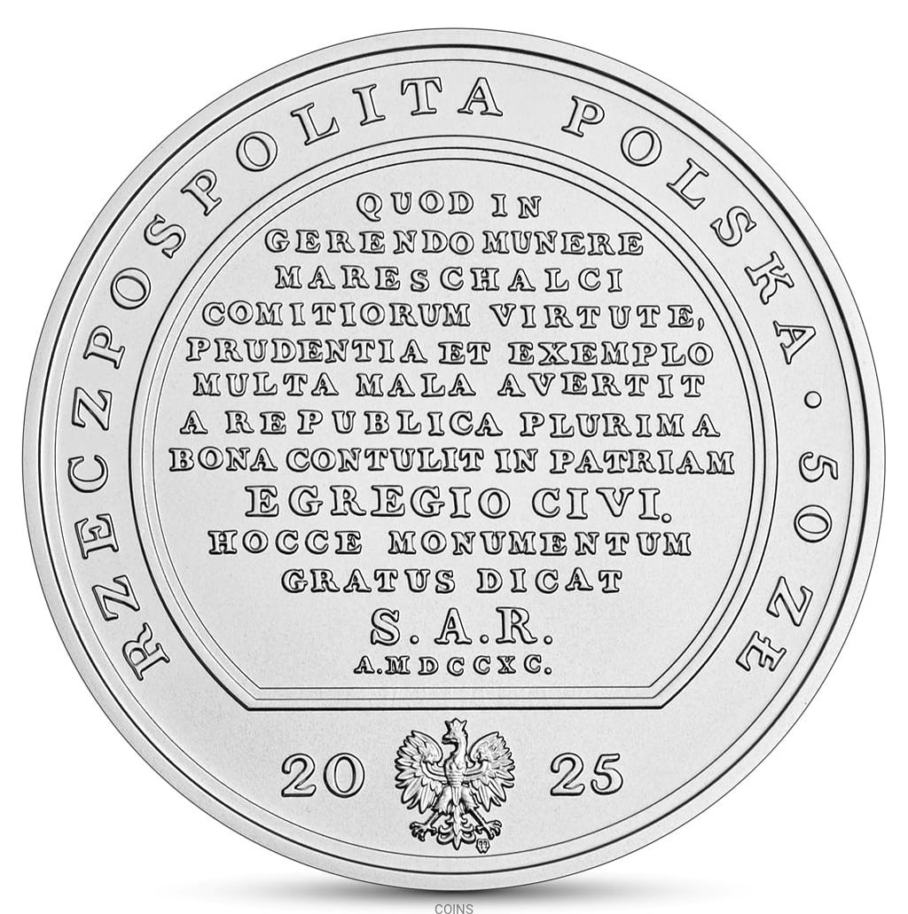 50 zł Stanisław Małachowski - Skarby sztuki medalierskiej