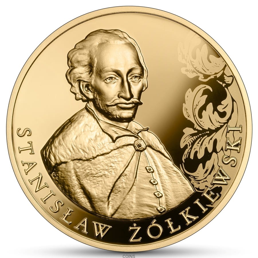 500 zł Stanisław Żółkiewski - Hetmani Rzeczypospolitej 1oz Au999,9