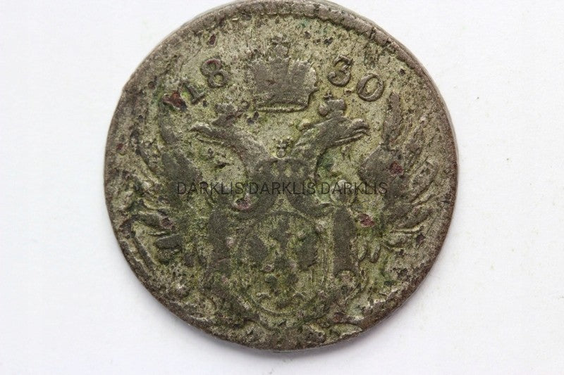 10 GROSZY KRÓLESTWO KONGRESOWE 1830 MIKOŁAJ I 01