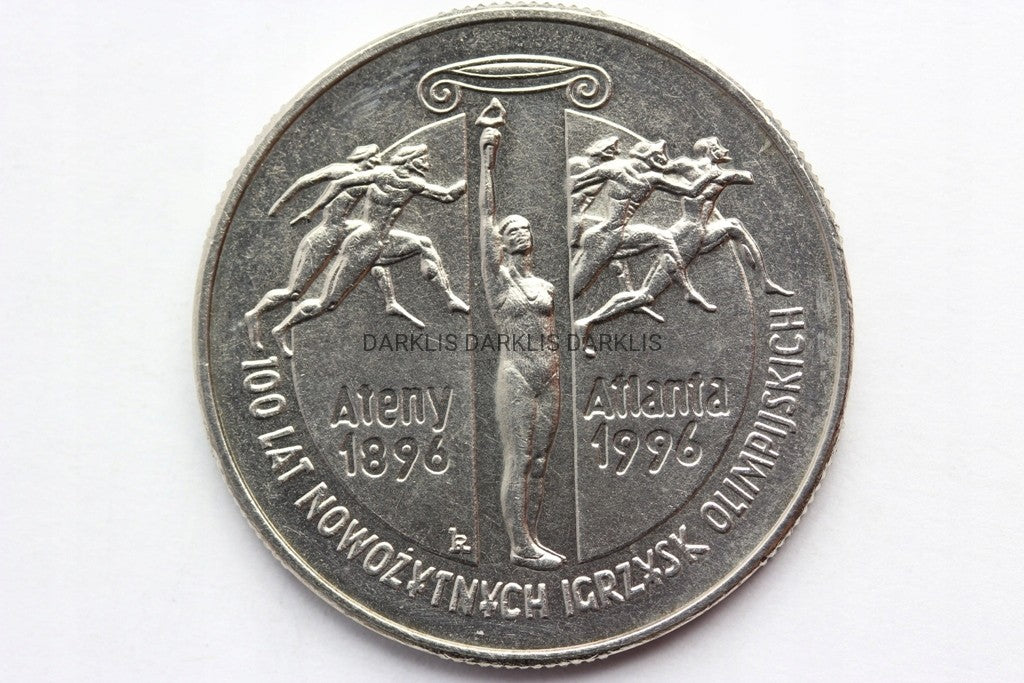 2 ZŁ POLSKA 1995 OLIMPIADA ATENY ATLANTA MENNICZA