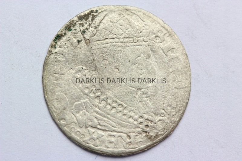 GROSZ WILNO POLSKA 1627 - ZYGMUNT III WAZA - ST.3-