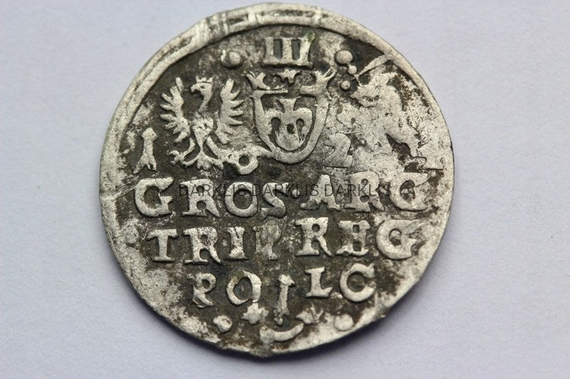 TROJAK BYDGOSZCZ POLSKA 1597 ZYGMUNT III WAZA ST3+