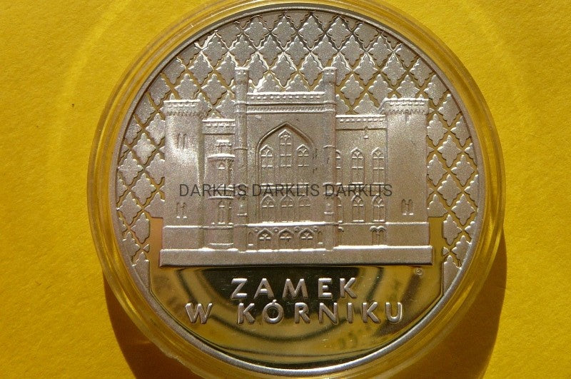 20 ZŁOTYCH POLSKA 1998 - ZAMEK W KÓRNIKU SREBRO