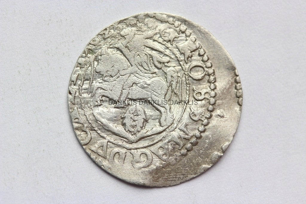 GROSZ WILNO POLSKA 1626 -ZYGMUNT III WAZA STAN 2+