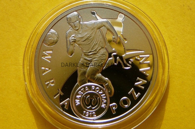 5 ZŁOTYCH POLSKA 2013 HERB WARTA POZNAŃ SREBRO 925
