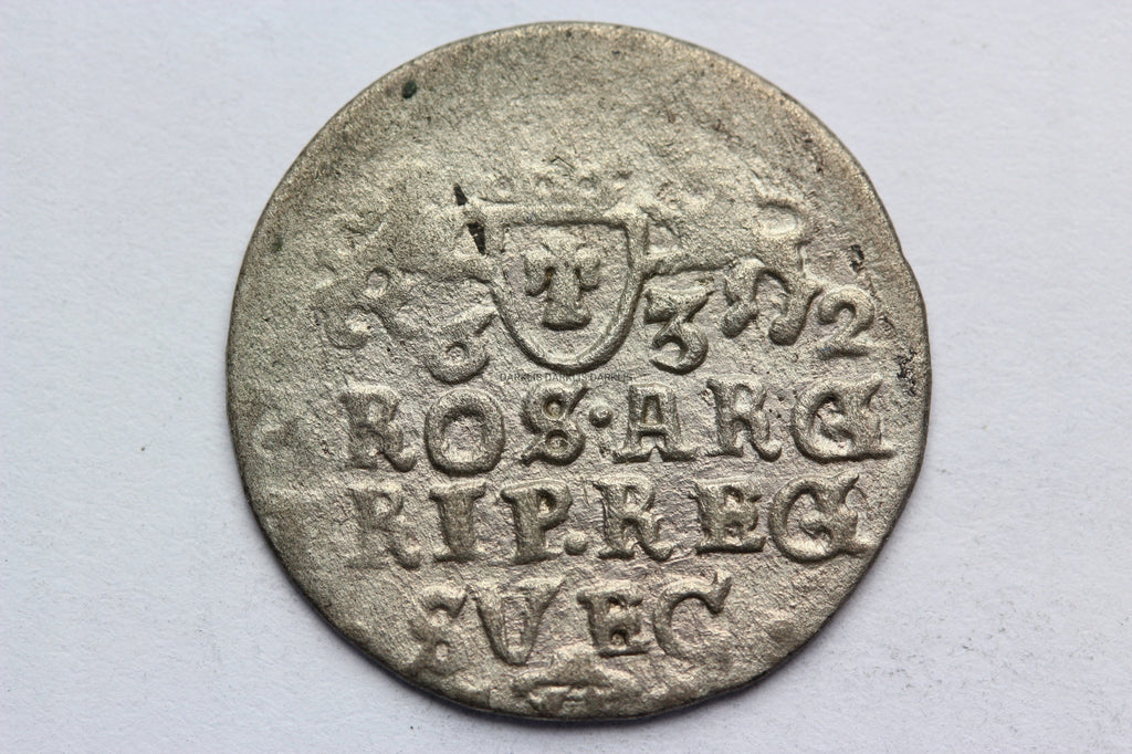 TROJAK ELBLĄG POLSKA 1632 ZYGMUNT III WAZA - ST. 3