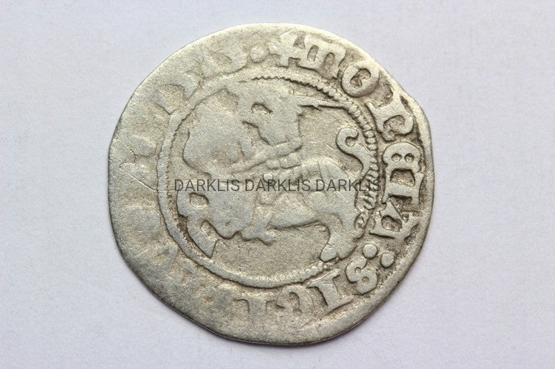 PÓŁGROSZ WILNO POLSKA 1515 ZYGMUNT I STARY STAN 3+