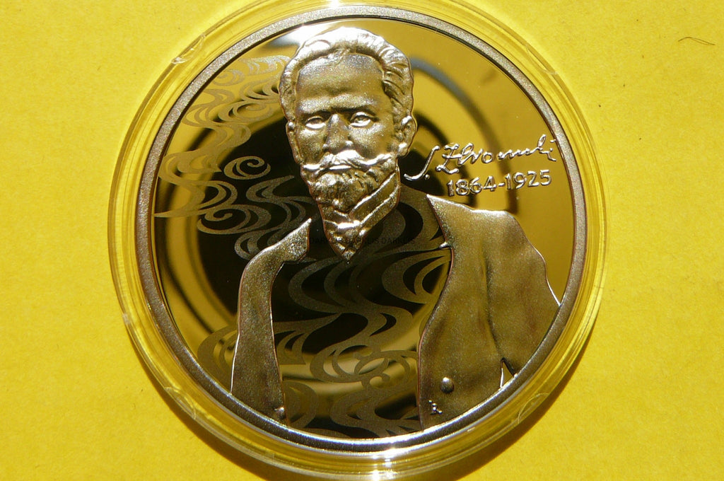 10 ZŁ POLSKA 2014 STEFAN ŻEROMSKI MENNICZA Ag 925