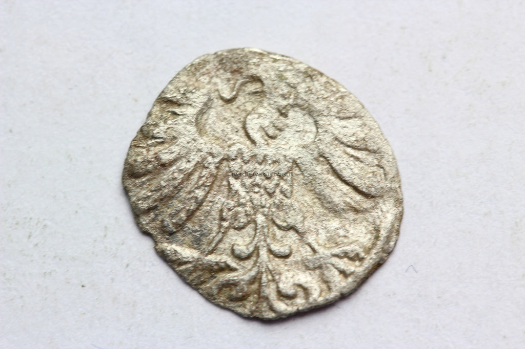 DENAR WILNO POLSKA 1558 ZYGMUNT II AUGUST STAN 3+