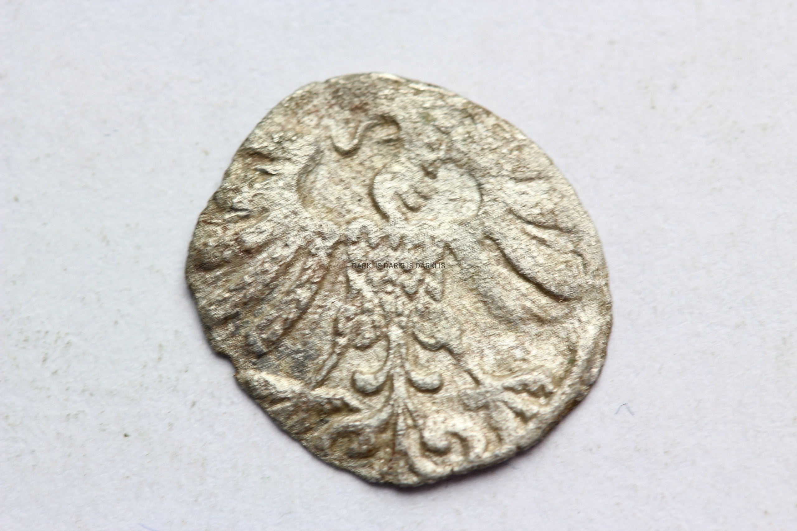 DENAR WILNO POLSKA 1558 ZYGMUNT II AUGUST STAN 3+