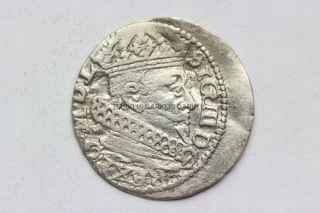 GROSZ WILNO POLSKA 1626 -ZYGMUNT III WAZA STAN 2+