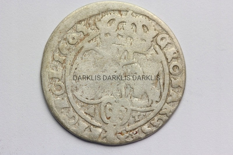 SZÓSTAK POLSKA 1665 AT - JAN II KAZIMIERZ -ST.3-