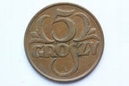5 GROSZY RZECZPOSPOLITA POLSKA 1928 SUPER STAN !!