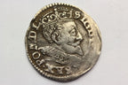 TROJAK WILNO POLSKA 1593 ZYGMUNT III WAZA -STAN 2-