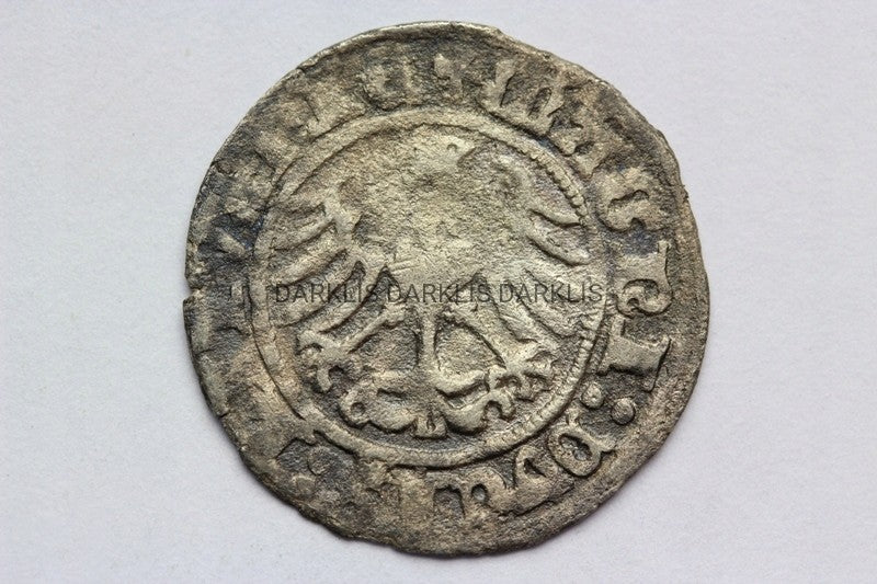 PÓŁGROSZ WILNO POLSKA 1510? ZYGMUNT I STARY STAN 3