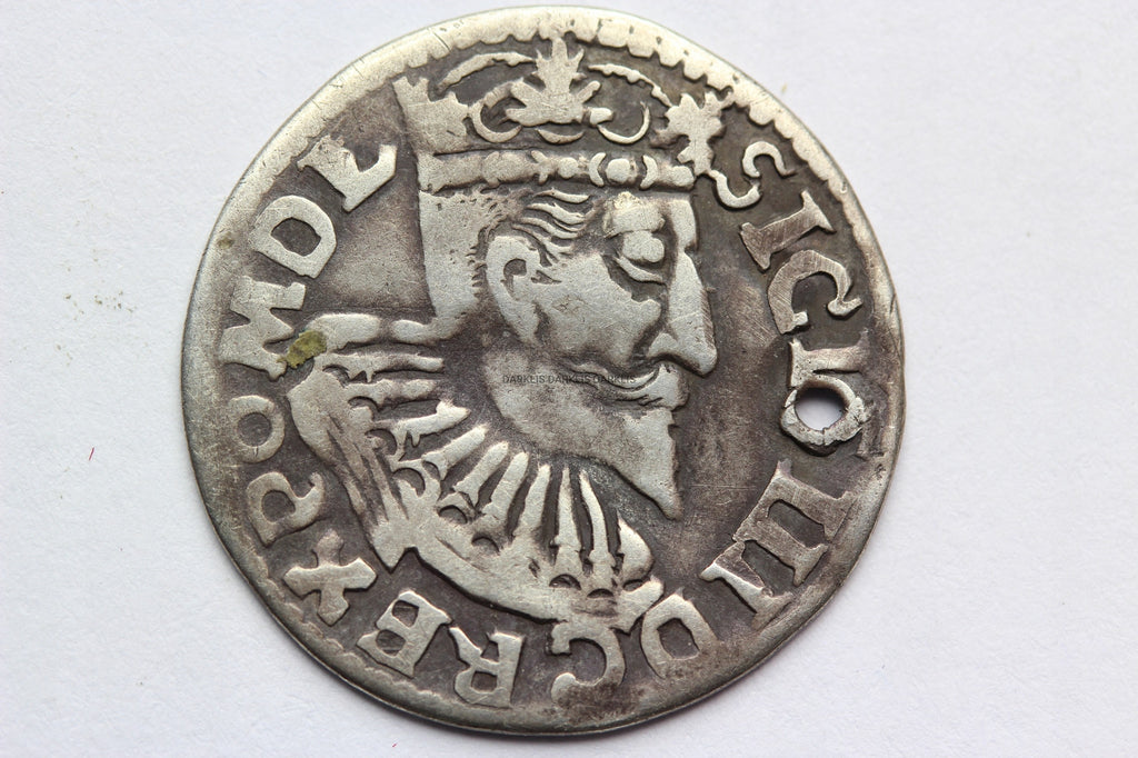 TROJAK BYDGOSZCZ POLSKA 1596 ZYGMUNT III WAZA-ST3+