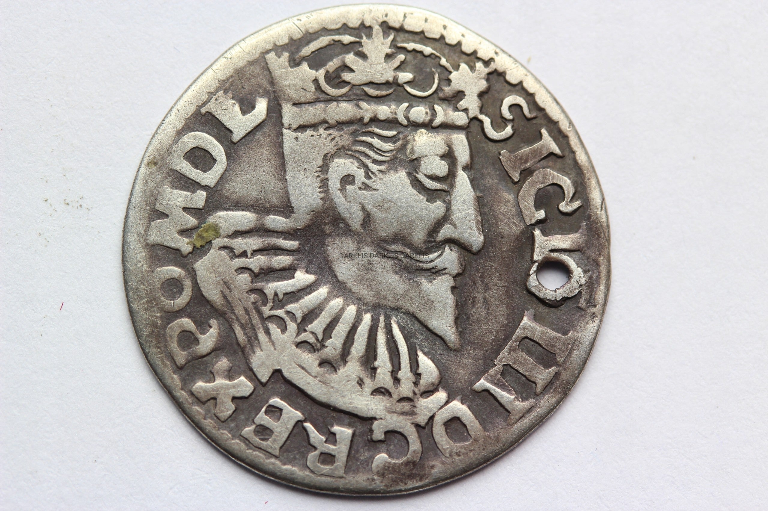 TROJAK BYDGOSZCZ POLSKA 1596 ZYGMUNT III WAZA-ST3+