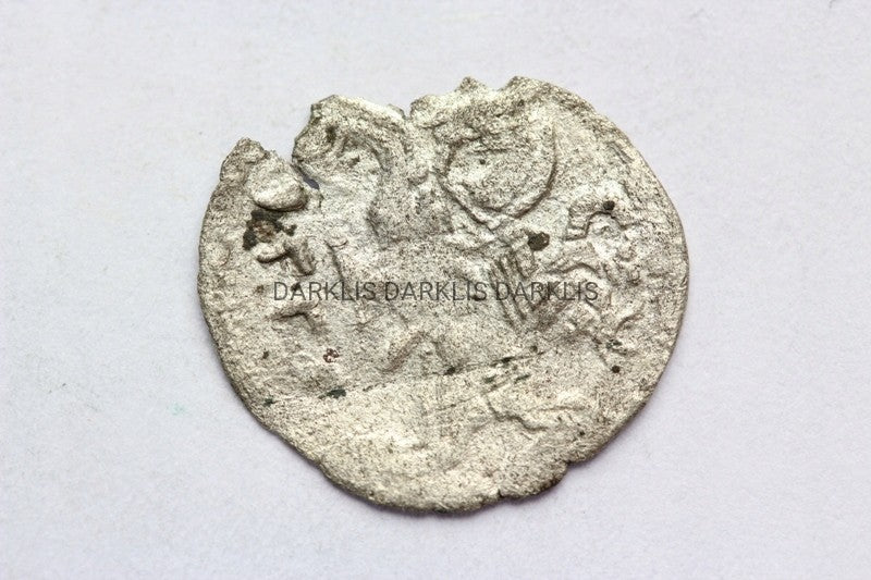 DENAR WILNO POLSKA 1555 - ZYGMUNT II AUGUST - ST.3